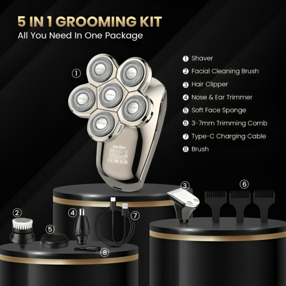5 in 1 Electric Shaver Hair Trimmer