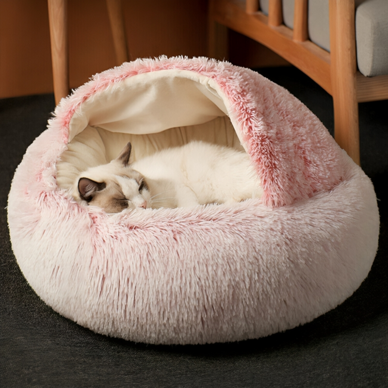 Pet Plush Sleeping Cave