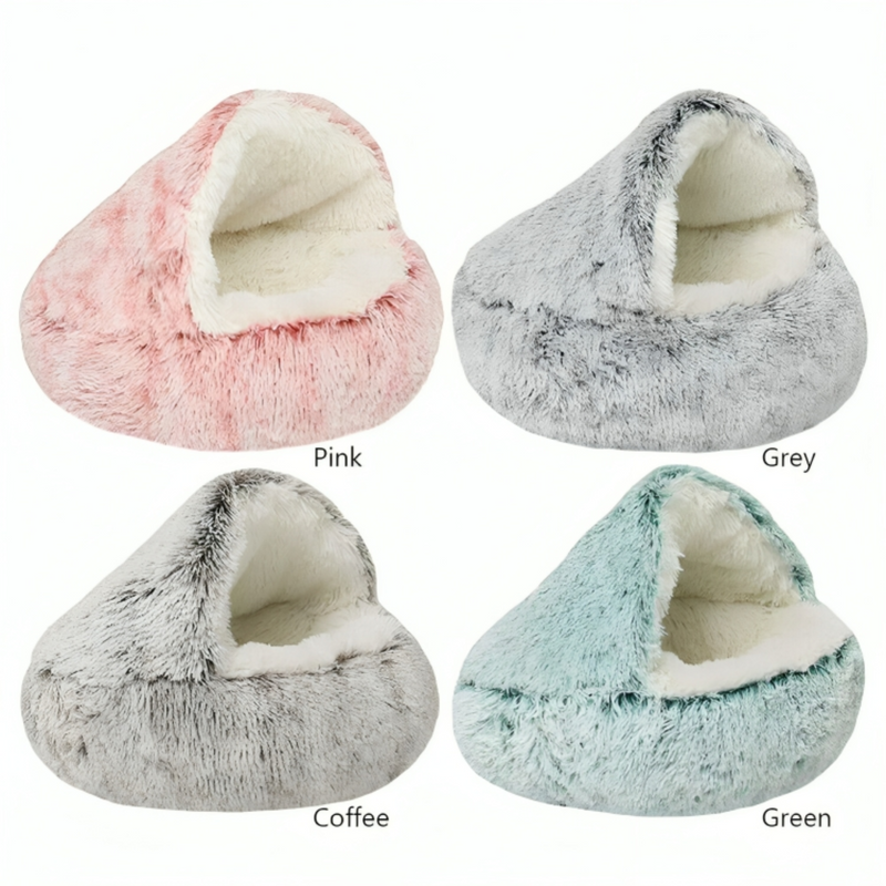 Pet Plush Sleeping Cave